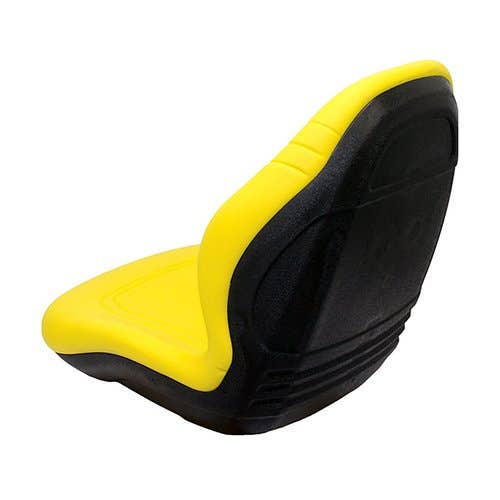 133079 | Bucket Seat - Vinyl | Yellow | John Deere CT315 24 70 90 125 170 240 250 260 270 280 313 315 317 318 319 320 325 326 |  | LVA14067 | 4478301 | AT315073 | AT327447 | AT344971 | AT347476 | AT355008 | AT361224 | GG420-32536 | GG420-34303 | KV24167