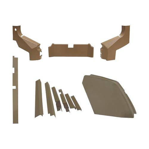 Cab Foam Cab and Post Kit Lower Late Series - Tan fits John Deere 6100 6200 6300 6400 6500 6800 6900 6500 