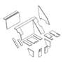 191419 | Cab Foam Cab Kit - Black Basketweave | International | Farmall | IH 3088 3288 3488 3688 5088 5288 5488 6388 6588 6788 | 191419 | Cab Foam Cab Kit - Black Basketweave | International | Farmall | IH 3088 3288 3488 3688 5088 5288 5488 6388 6588 6788 |