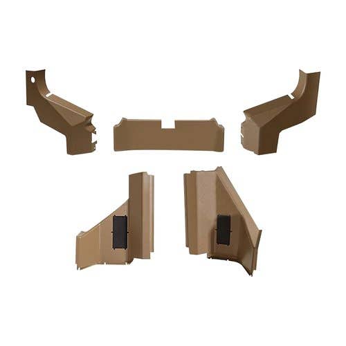Cab Foam Cab Kit Rear Lower Mid-Series -Tan fits John Deere 6100 6200 6300 6400 6500 6800 6900 6500 