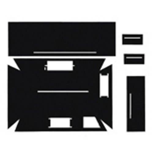 112700 | Cab Foam Cab Kit with Headliner - Black | International | Farmall | IH 1420 1440 1460 1480 |