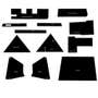 112807 | Cab Foam Cab Kit with Headliner - Black | Allis Chalmers 7000 7010 7020 7030 7040 7050 7060 7080 | 112807 | Cab Foam Cab Kit with Headliner - Black | Allis Chalmers 7000 7010 7020 7030 7040 7050 7060 7080 |