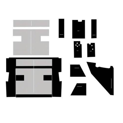 Cab Foam Cab Kit without Headliner - Black fits International 3388 3588 3788 Cab Foam Cab Kit without Headliner - Black fits International 3388 3588 3788