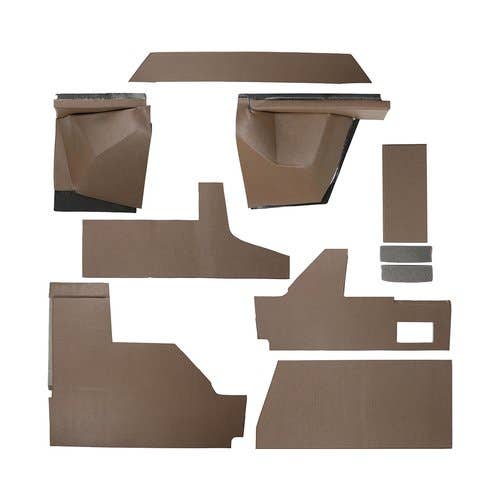 Cab Foam EZ Cab Kit Vinyl with Formed Plastic - Brown fits John Deere 4050 4250 4450 4650 4850 Cab Foam EZ Cab Kit Vinyl with Formed Plastic - Brown fits John Deere 4050 4250 4450 4650 4850