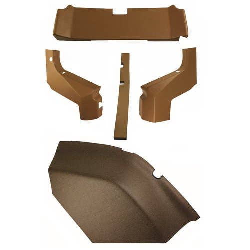 190803 | Cab Foam Fenders and Rear Wall - Sailcloth Tan | John Deere 6200 6300 6400 |