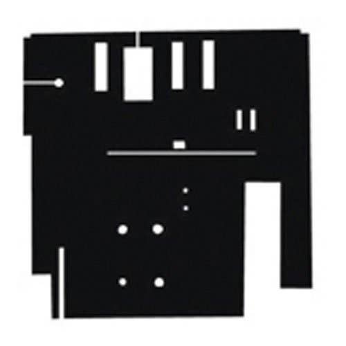112713 | Cab Foam Floor Mat | Black | International | Farmall | IH 715 |