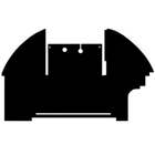 112856 | Cab Foam Floor Mat - Black | John Deere 8430 8440 8450 8630 8640 8650 8850 |