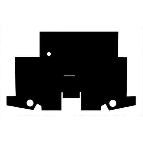 112752 | Cab Foam Floor Mat | International | Farmall | IH 3088 3288 3488 3688 5088 5288 5488 6388 6588 6788 7288 7488 |