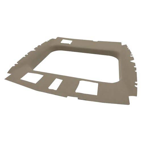 Cab Foam Headliner with Hatch - Camel Hair Tan fits John Deere 6010 6100 6110 6200 6210 6300 6310 6400 6410 6500 6510 6600 6610 6800 6810 6910 L113584