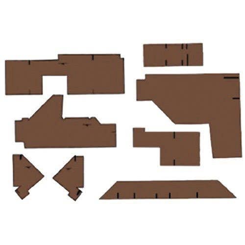 Cab Foam Kit less Headliner - Brown fits John Deere 1640 2040 2140 2350 2355 2440 2550 2555 2640 2750 2755 2940 2950 2955 3040 3055 3140 3150 3155 Cab Foam Kit less Headliner - Brown fits John Deere 1640 2040 2140 2350 2355 2440 2550 2555 2640 2750 2755 2940 2950 2955 3040 3055 3140 3150 3155