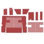 112742 | Cab Foam Kit Less Headliner - Red | International | Farmall | IH Hydro 186 886 986 1086 1486 1586 | 112742 | Cab Foam Kit Less Headliner - Red | International | Farmall | IH Hydro 186 886 986 1086 1486 1586 |