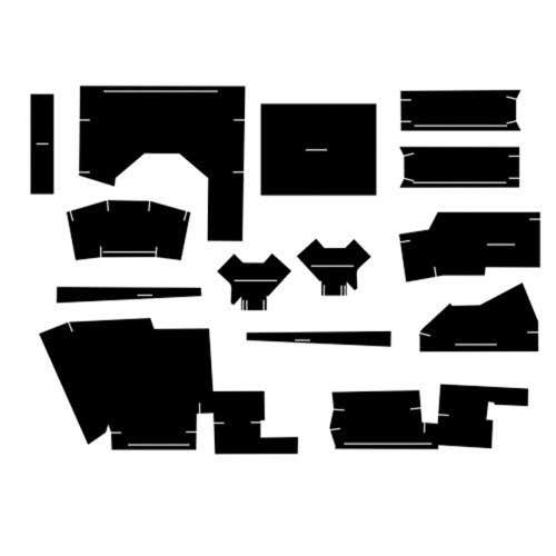 Cab Foam Kit with Headliner - Black fits Case 770 870 970 1070 1170 1175 Cab Foam Kit with Headliner - Black fits Case 770 870 970 1070 1170 1175