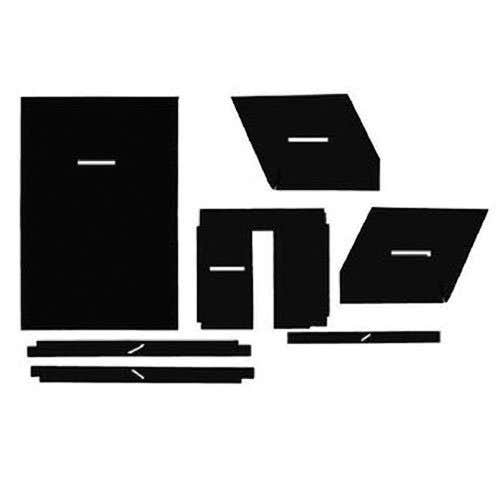 Cab Foam Kit with Headliner Black fits John Deere 3010 3020 4000 4010 4020 4320 4520 4620 