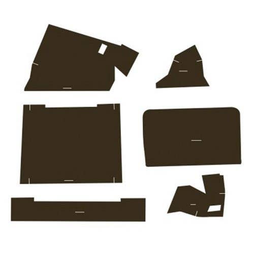 112849 | Cab Foam Kit with Headliner | Brown | Massey Ferguson 2640 3505 3525 3545 |