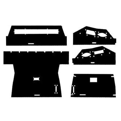 109454 | Cab Foam Main Headliner - Black Basketweave | International | Farmall | IH Hydro 186 886 986 1086 1486 1586 3088 3288 3388 3488 3588 3688 3788 5088 5288 5488 6388 6588 6788 7288 7488 |
