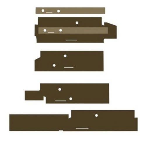 112876 | Cab Foam Post Kit - Brown | John Deere 8450 8650 8850 |