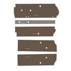 112889 | Cab Foam Post Kit - Sailcloth Tan | John Deere 2355 2555 2755 2955 3055 3155 3255 |