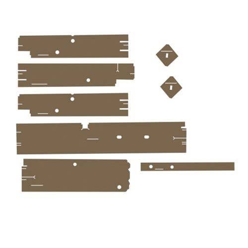 112901 | Cab Foam Post Kit - Sailcloth Tan | John Deere 8560 8570 8760 8770 8870 8960 8970 |
