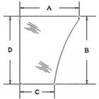113143 | Cab Glass - Door Lower | Massey Ferguson 342 350 350 355 360 362 365 372 375 383 383 390 390 390T 393 396 398 399 | | 3477778M1