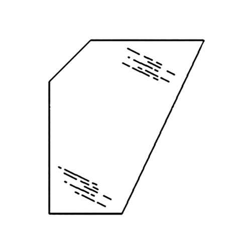 Cab Glass - Door Lower fits White 2-85 2-88 2-105 2-110 2-135 2-150 2-155 2-180 CG1971 Cab Glass - Door Lower fits White 2-85 2-88 2-105 2-110 2-135 2-150 2-155 2-180 CG1971