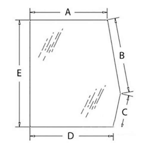 150492 | Cab Glass - Door | Upper | Left Hand | Ford 445 445 445C 445C 455 455 455C 455C 455D 455D 555 555 555C 555C 555D 555D 575 575D 575D 655 655C 655C 655D 655D 675 675 675D 675D |  | E7NN94297N17AA | E7NN94297N17AB | E7NN94297N17AC