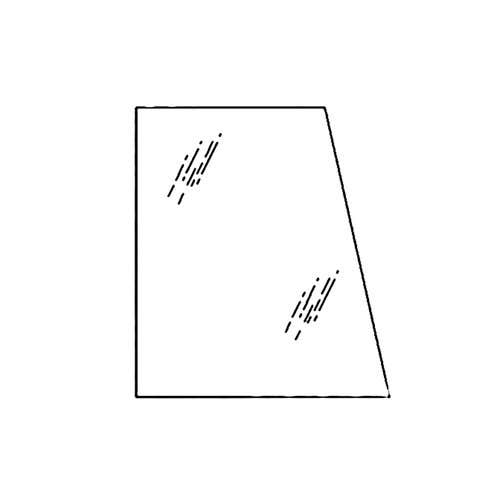 150551 | Cab Glass - Door | Upper | Right Hand | Case 580M 580M 580 Super M 580 Super M 590 Super M |  | 394700A1