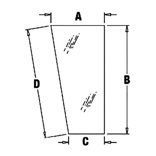 150589 | Cab Glass - Front | Lower | Left Hand | Windshield | John Deere 310 310G 310G 310J 310J 310SG 310SG 310SJ 310SJ 315 315 315SG 410 410G 410G 410J 410J 710 710 710G 710G 710J 710J |  | T164696 | T191073
