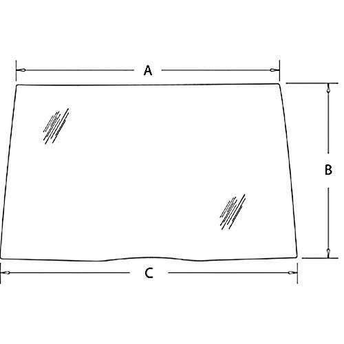 112615 | Cab Glass - Front Windshield | McCormick CX50 CX60 CX70 CX75 CX80 CX85 CX90 CX95 CX100 MC95 MC105 MC115 MTX110 MTX120 MTX125 MTX135 MTX140 MTX150 MTX155 MTX175 MTX200 XTX185 XTX200 XTX215 ZTX230 ZTX260 ZTX280 | Case IH CX50 CX60 |  | 190032A5