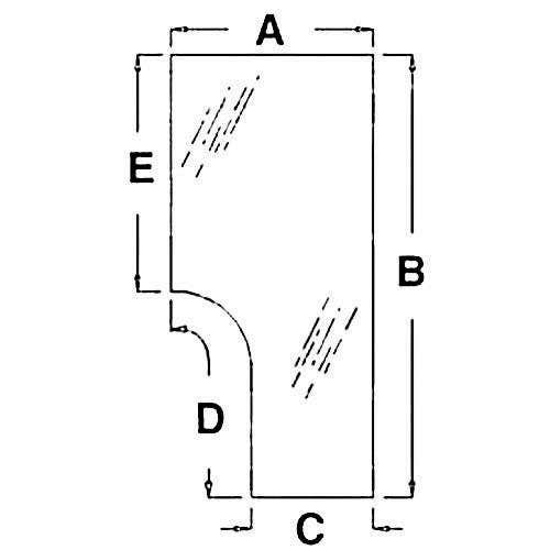 112559 | Cab Glass - Left Hand Door | New Holland TL70 TL80 TL90 TL100 TS90 TS100 TS110 TS115 5640 6640 7740 7840 8160 8240 8260 8340 8360 8560 |  | 82000396 | 82000396