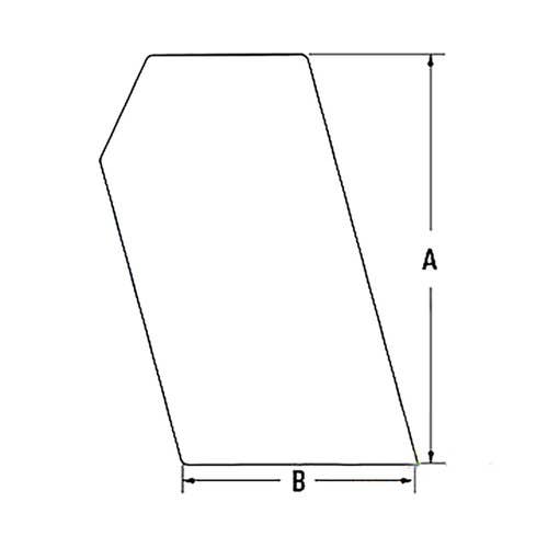 190925 | Cab Glass - Left Hand or Right Hand | Stationary Side | Bobcat 542 543 553 643 645 653 741 742 743 751 753 763 773 843 853 863 864 873 943 953 963 |  | 6702731