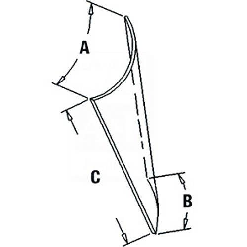 113032 | Cab Glass - Lower Right Hand Door | John Deere 4050 4055 4250 4255 4450 4455 4555 4560 4755 4760 4850 4955 4960 |  | R93147