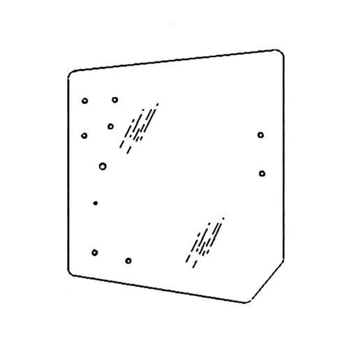 123208 | Cab Glass - Rear Upper | Kubota M5040 M6040 M7040 M8540 M9540 |  | 3C581-70553