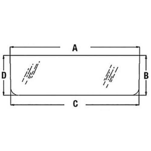 150599 | Cab Glass - Rear Window Middle | John Deere 300 300 300D 300D 310 310D 310D 310E 310E 310SE 310SE 315 315 315D 315SE 410 410D 410D 410E 410E 510D 510D 710D 710D |  | AT87527