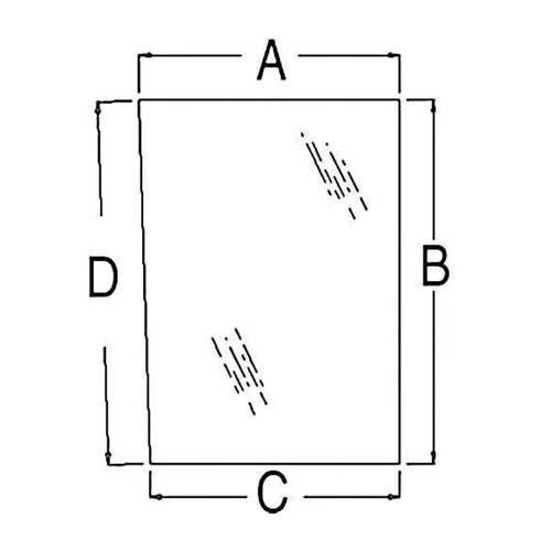 112624 | Cab Glass - Right Hand Rear Window | Allis Chalmers 7000 7030 7040 7050 7060 7080 7580 |  | 70577183