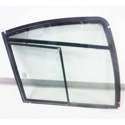 Used Cab Glass - Right Hand fits John Deere CT322 CT332 317 320 325 328 332 240 250 260 270 280 KV25602 AT315967