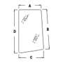 113086 | Cab Glass | Side Window - Left Hand | John Deere 6200 6300 6400 6500 6506 6600 6800 6900 | | L78537 113086 | Cab Glass | Side Window - Left Hand | John Deere 6200 6300 6400 6500 6506 6600 6800 6900 | | L78537