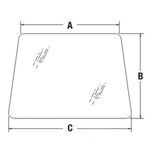 111842 | Cab Glass - Tinted Windshield | Ford TW5 TW10 TW15 TW20 TW25 TW30 TW35 233 234 333 334 334 2600 2610 2810 2910 3600 |  | 82848332 | 82848332 | E5NN9403102AA | D5NN9403102A | D5NN9403102B | D5NN9403102C | D6NN9403102B | D6NN9403102C