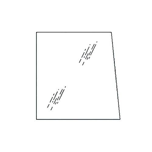 117661 | Cab Glass - Upper Knee | Right Hand | Case 570LXT 570LXT 570MXT 570MXT 580L 580L 580SK 580SK 580 Super L 580 Super L 590 590 |  | 107230A1