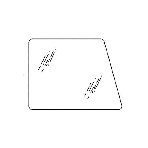 110310 | Cab Glass - Upper Side Window | Case 2090 2094 2290 2390 2590 4490 4690 4890 | Case IH 1896 2096 2294 2394 2594 3294 3394 3594 4494 4694 4894 4994 |  | F63307