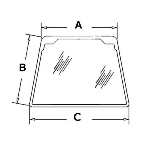 117670 | Cab Glass - Windshield | Case 570LXT 570LXT 570MXT 570MXT 580K 580K 580L 580L 580M 580M 580SK 580SK 580 Super L 580 Super L 580 Super M 580 Super M 590 590 |  | 97290C1