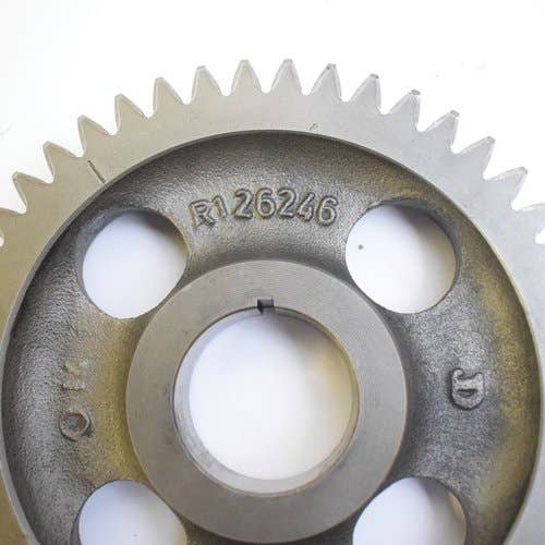 434491 | Camshaft Gear | Spur Gear | John Deere 240 250 260 270 3029 3029T 4039 4039T 4045 4045T 5045D 5045E 5055D 5055E 5065E 5075E 5103 5105 5200 5203 5205 5210 5220 5300 5303 5310 5310N 5320 5320N 5400 5400N 5403 5410 5420N 5500 |  | R126246 | R100852