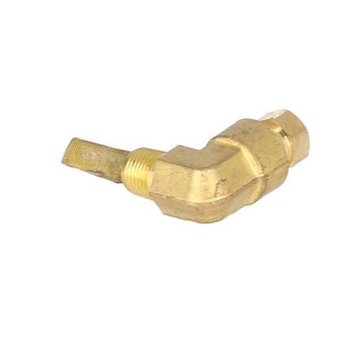 113656 | Carburetor Fuel Inlet Elbow | 1/4" - Zenith Carburetor | International | Farmall | IH A B C Cub 154 Cub 184 Cub 185 Super A Super C 100 130 140 140 200 230 240 240 330 340 340 404 444 444 504 2444 2444 2444 3514 3514 |  | 354827R91 | 53796D