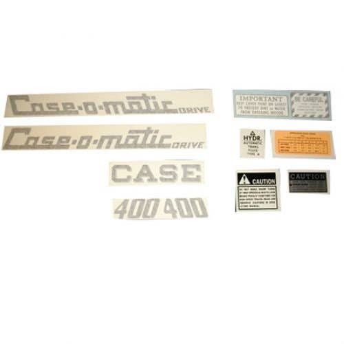 100388 | Case 400 Decal Set | Case-o-matic | Vinyl | Case 400 |