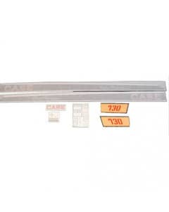 100454 | Case 730 Decal Set | Dual Range | No Screen | Vinyl | Case 730 |