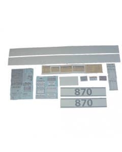 100493 | Case Decal Set | 870 | Vinyl | Case 870 |