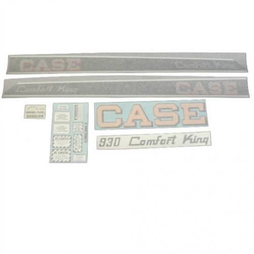Decal Set 930 LP 6 sp CK no Screen 1963-67 Vinyl fits Case 930 Decal Set 930 LP 6 sp CK no Screen 1963-67 Vinyl fits Case 930