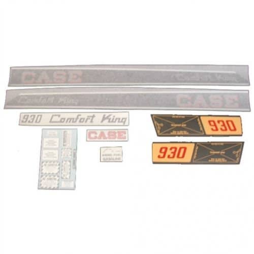 100480 | Case Decal Set | 930 LP 6 sp CK with Screen | Vinyl | Case 930 |