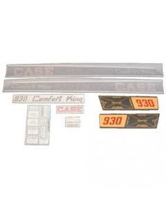 100480 | Case Decal Set | 930 LP 6 sp CK with Screen | Vinyl | Case 930 |