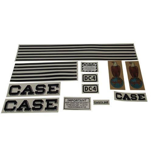 Decal Set DC-4 Mylar fits Case D Decal Set DC-4 Mylar fits Case D