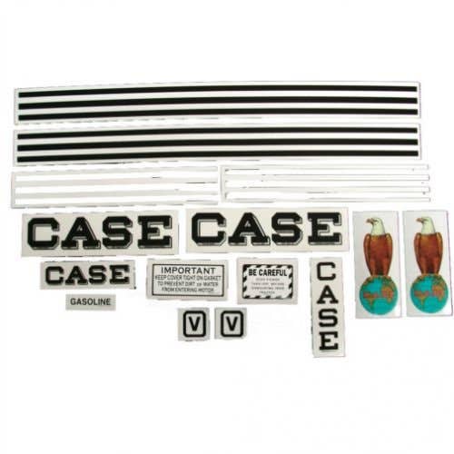 100409 | Case Decal Set | V | Mylar | Case V |
